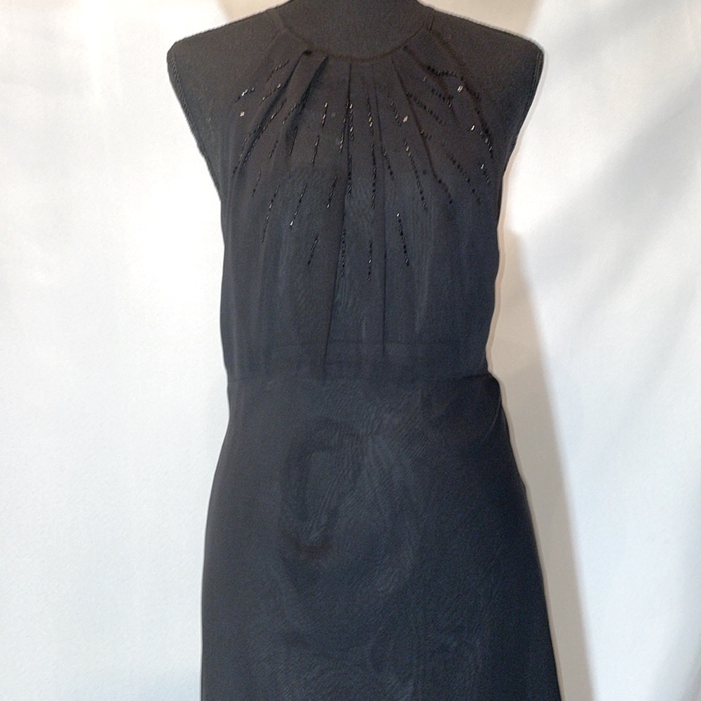 Jones Wear Asymmetrical Black Dress - Picture 2 of 8